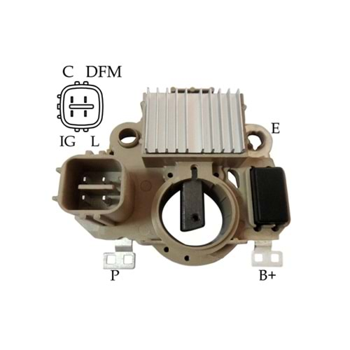 ALT KONJEKTOR 14.5V 4 FISLI MITSUBISHI TIP SUZUKI VITARA 2009-->2015 HONDA JAZZ CIVIC VR-H2009-119