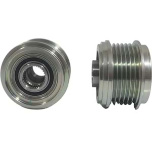 ALT RULMANLI KASNAK AUDI A4 A5 A6 A7 A8 Q5 Q7 1.8-2.0 TFSI PORSCHE MACAN 6 Kanal 1001135 920135 VALE