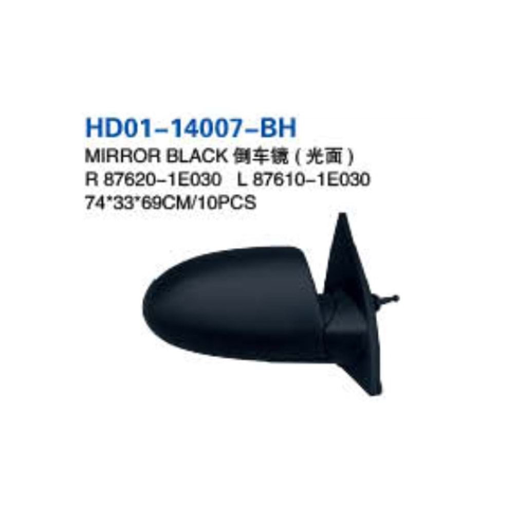 HYUNDAI ACCENT ERA AYNA DIS MANUEL MAT SOL 2006-2011