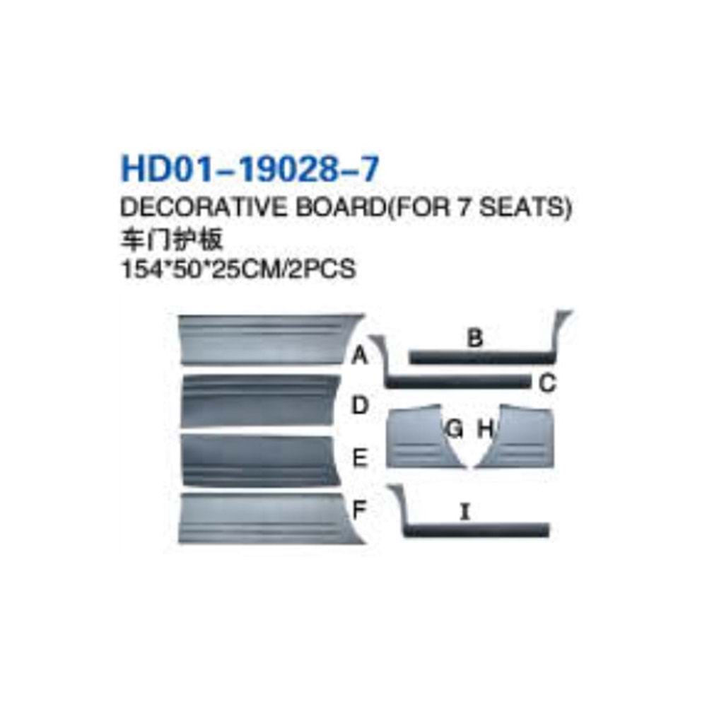 HYUNDAI STAREX YAN CITA KOMPLE KISA SASE 7 KOLTUK 2000-2008