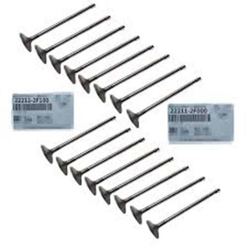 SUBAP EMME EKSOZ TAKIM HYUNDAİ İX35 KİA SPORTAFE DİZEL 22211-2F000 22212-2F010 (16AD)