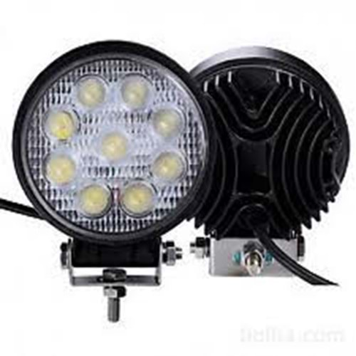 CALISMA LAMBASI 9 LED YUVARLAK