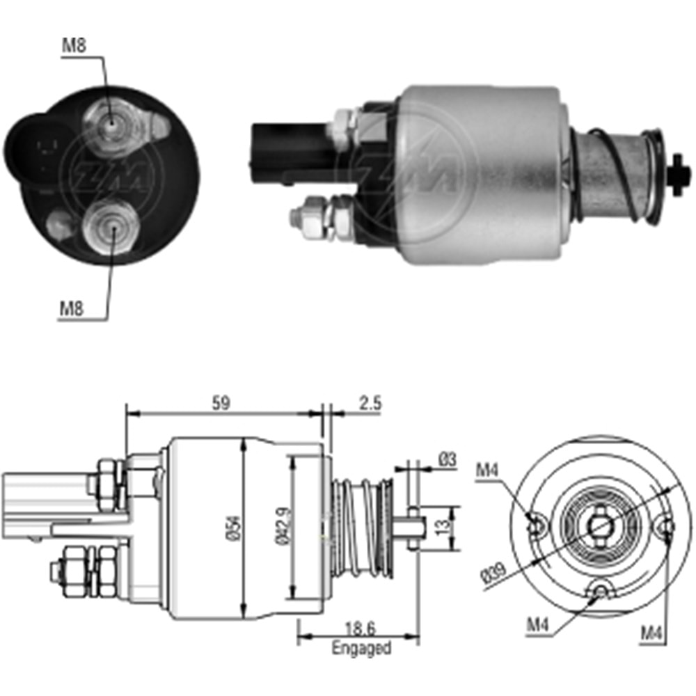 OTOMATİK VALEO TİPİ 12V VOLKSWAGEN TRANSPORTER T.5