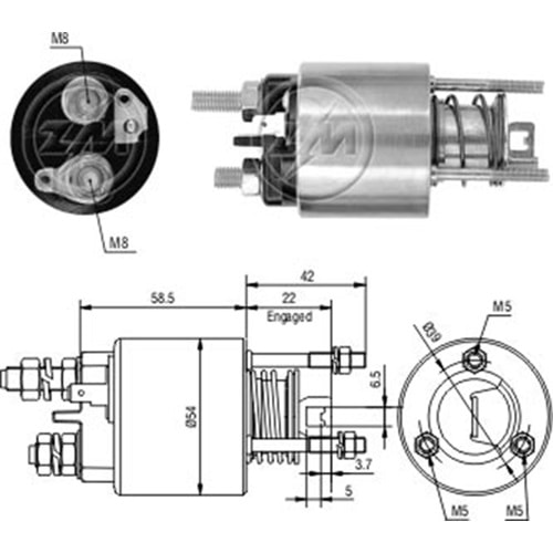 MARS OTOMATIGI 12V FIAT PUNTO - TEMPRA - TIPO - UNO