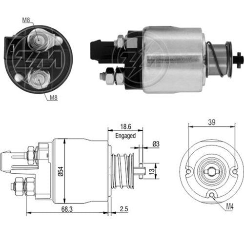 MARS OTOMATIGI 12V 3 DELIKLI VOLKSWAGEN AUDI SEAT SKODA D7E56 SERI YM