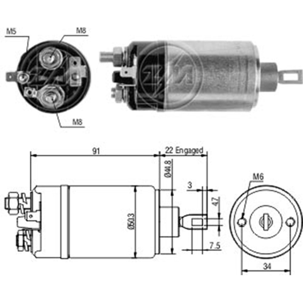 MARS OTOMATIGI 12V FORD OPEL ESKI MODEL INCE GOVDE (CBS-B767)