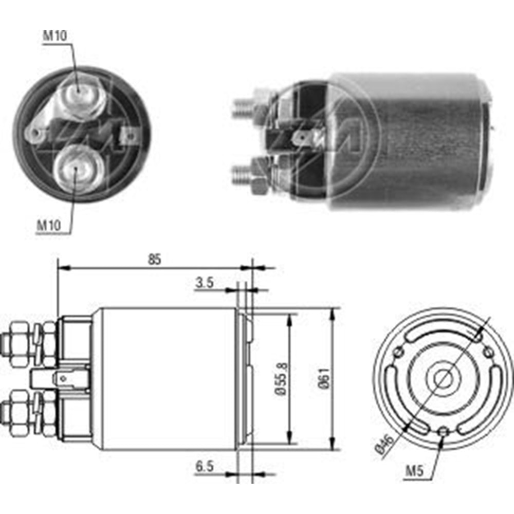 MARS OTOMATIGI 24V FIAT IVECO FIAT ALLIS (BMM)