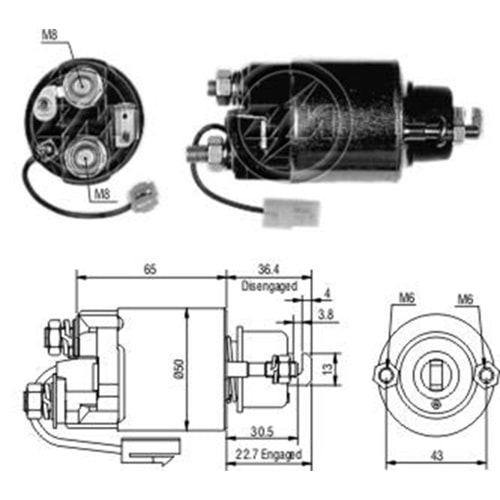 MARS OTOMATIGI 12V 2 DELIKLI DAIHATSU HIJET TOYOTA COROLLA