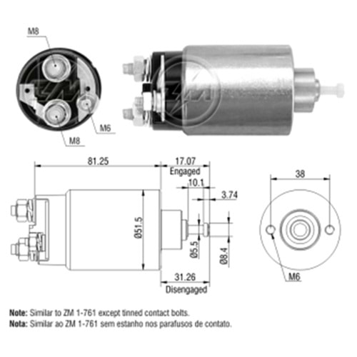 MARS OTOMATIGI 12V FORD FIESTA ESCORT FOCUS MONDEO RANGER TRANSIT