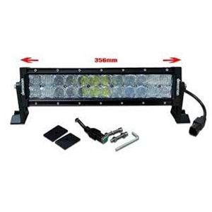 24 LED 72.W CREE 35.CM ÇİFT SIRA MERCEKLİ SOKETLİ