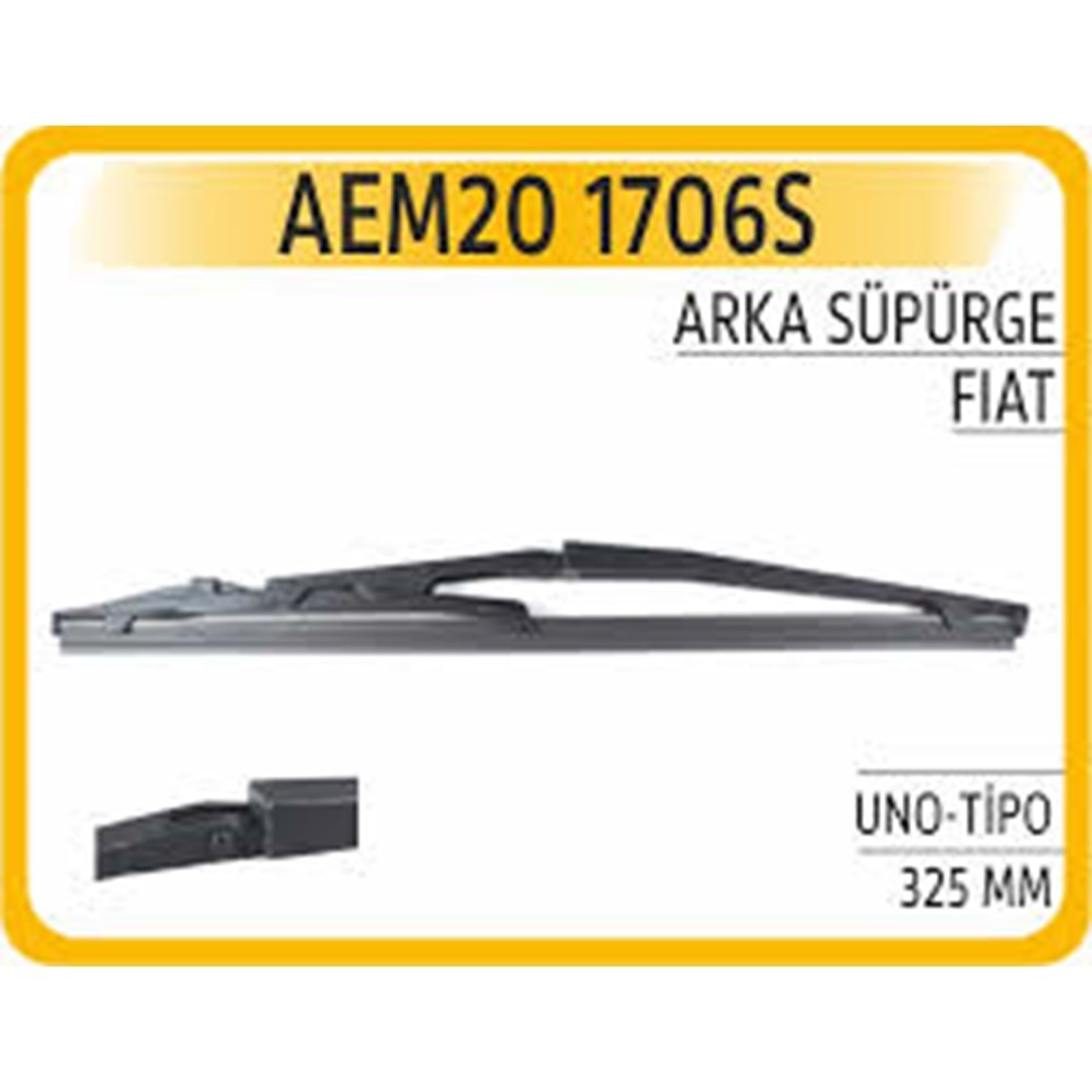 ARKA SÜPÜRGE 325MM UNO-TİPO