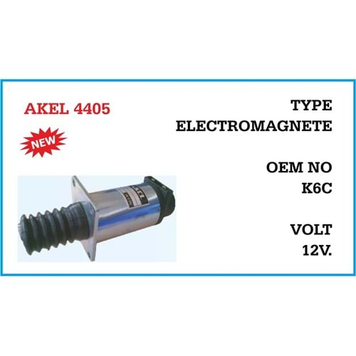 STOP SOLENOİDİ 12V