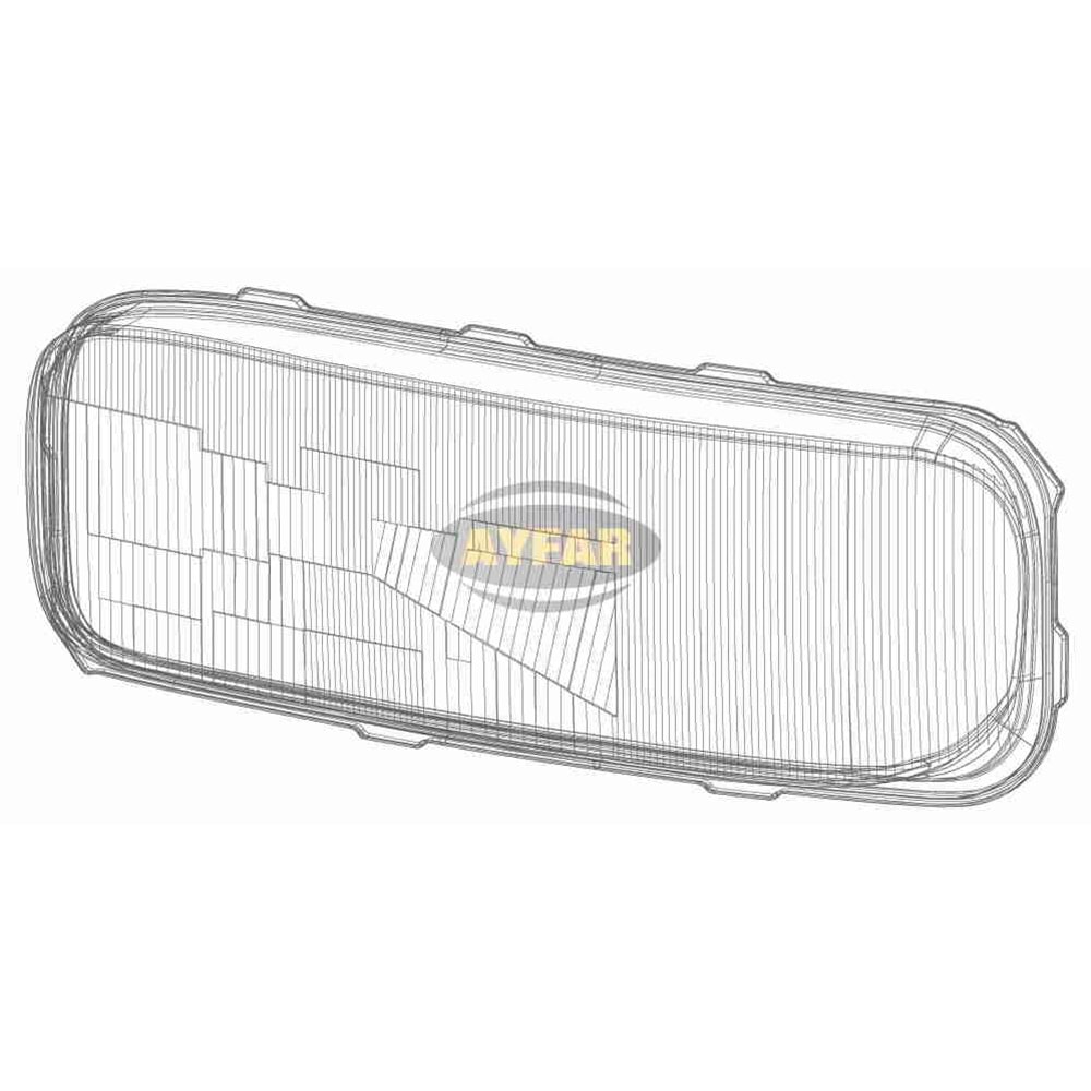 MERCEDES ARTEGO FAR CAMI DESENLİ SAĞ