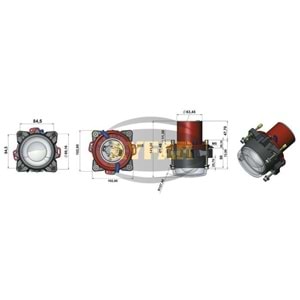 FORD CARGO ISUZU TURKUAZ SCAN.OTOB.FAR KISA HÜZME
