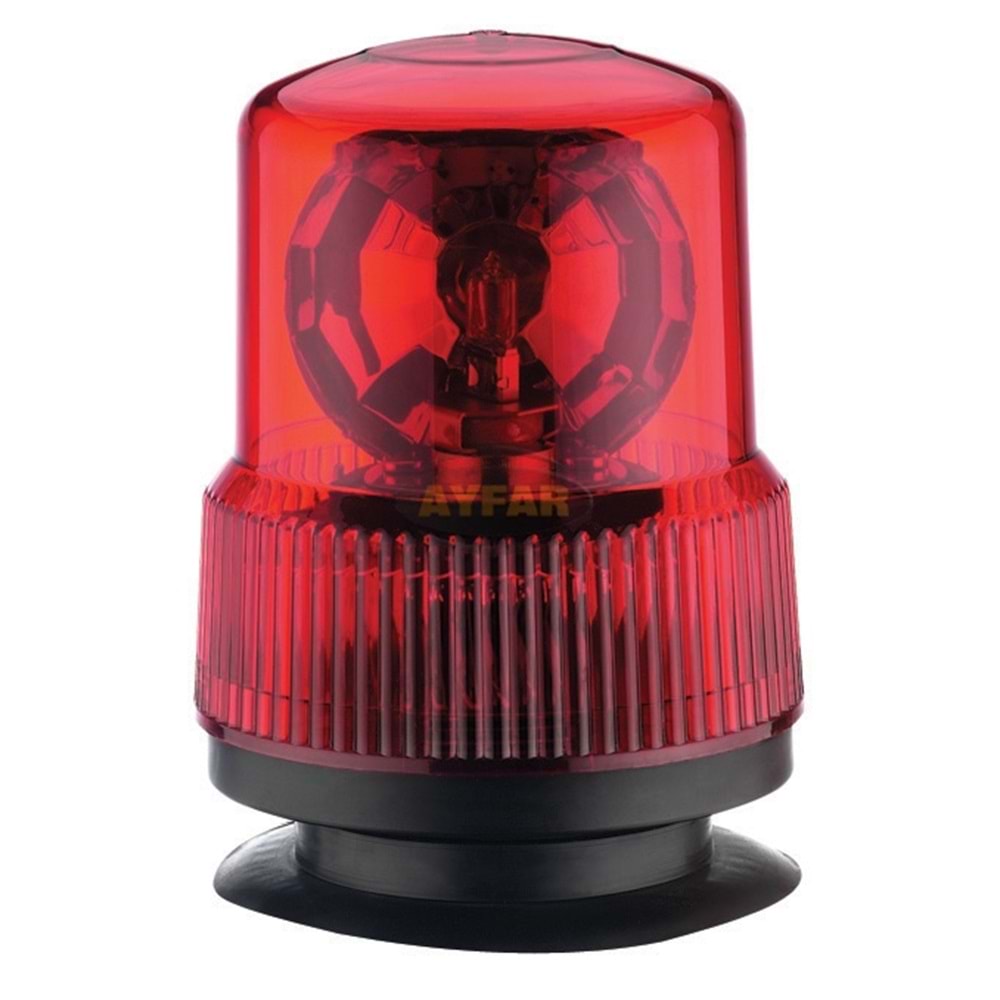 TRAFİK DÖNERLİ İKAZ LAMBA LED TİP SARI
