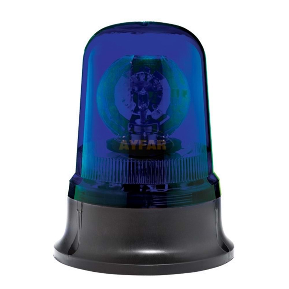 12V TRAFİK DÖNERLİ İKAZ LAMBA SARI KIRMIZI MAVİ