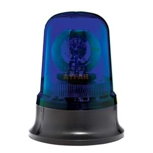 12V TRAFİK DÖNERLİ İKAZ LAMBA SARI KIRMIZI MAVİ