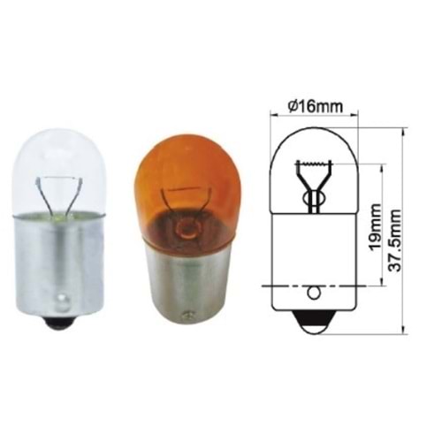 67 12 V 5 W HELLA TİPİ PARK AMPULU