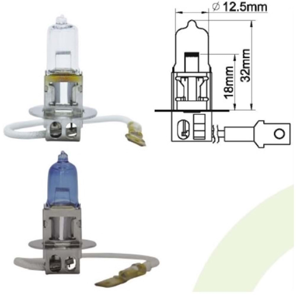 H 3 12 V 55 W AMPUL