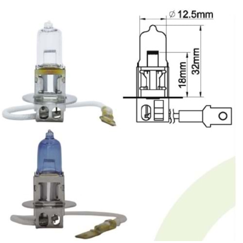 H 3 24 V 70 W AMPUL