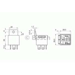 RÖLE 12V FAR KORNA 5 FİŞLİ SAPLI