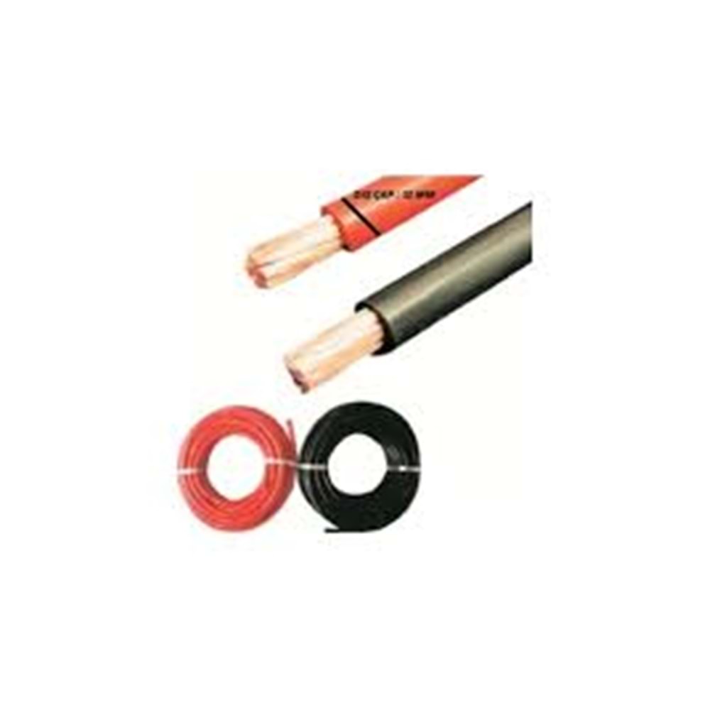 AKÜ KABLOSU 50MM SİYAH