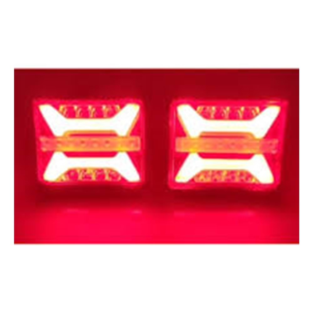 KARE NEON LED 24V ÇAKAR