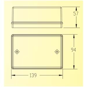 CAT İŞ MAKİNASI SİNYAL CAMI SARI