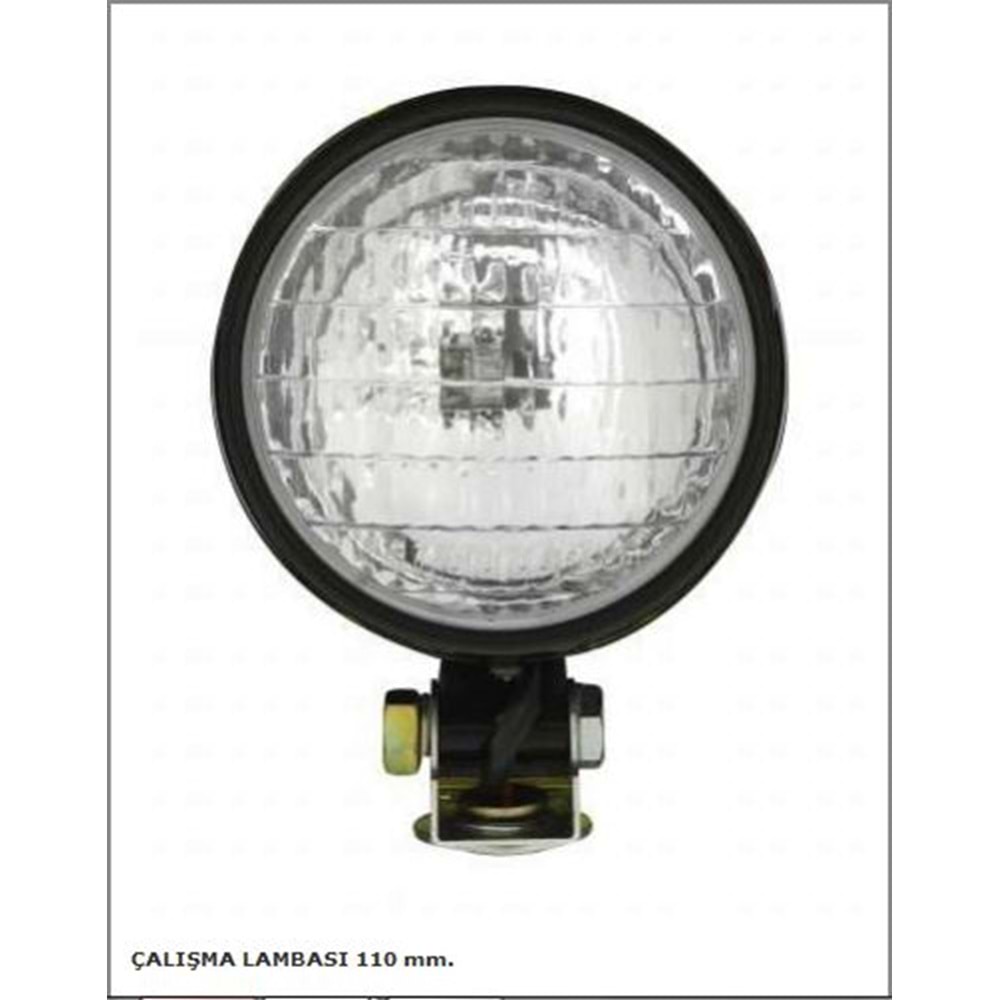 YUVARLAK KABLO ÇIKIŞLI KAUÇUK ÇERÇ.ÇAL.LAM.104MM