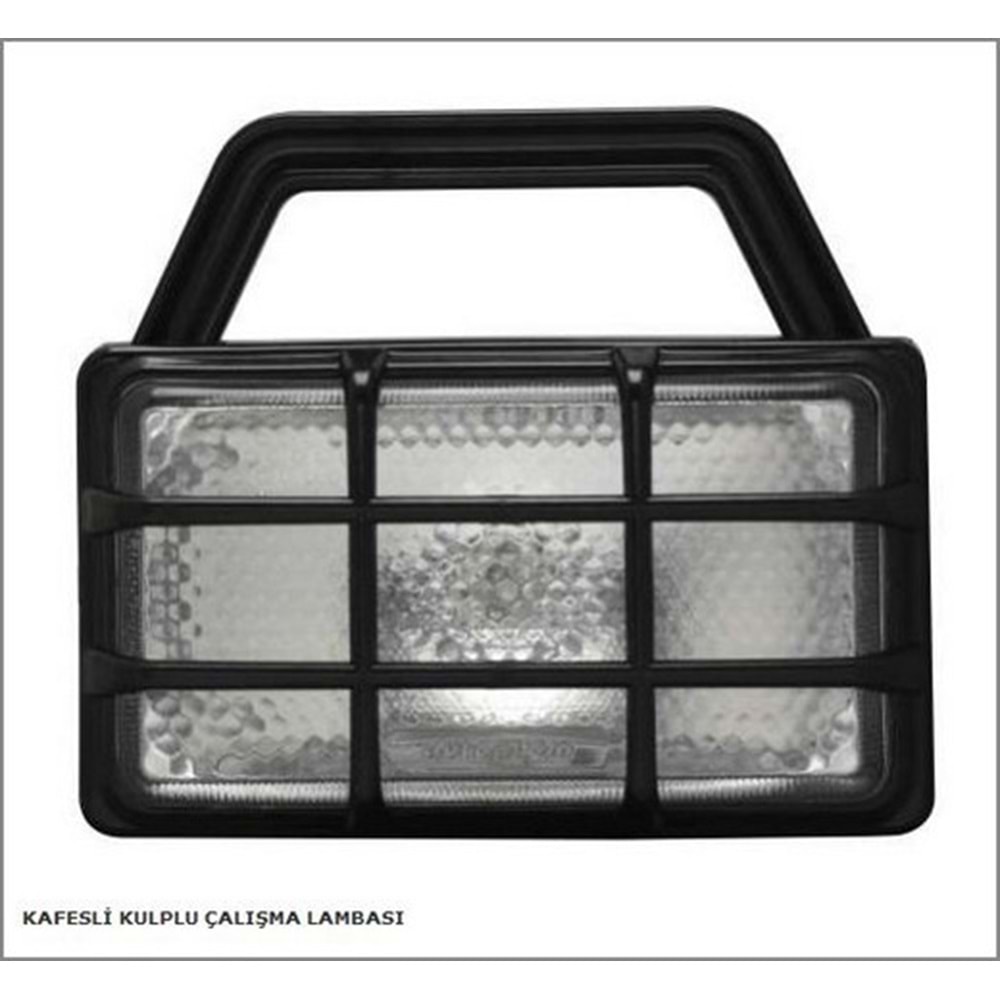 KAFESLİ VE ÜSTTEN KULPLU ÇAL. LAM.SAÇ GÖVDE