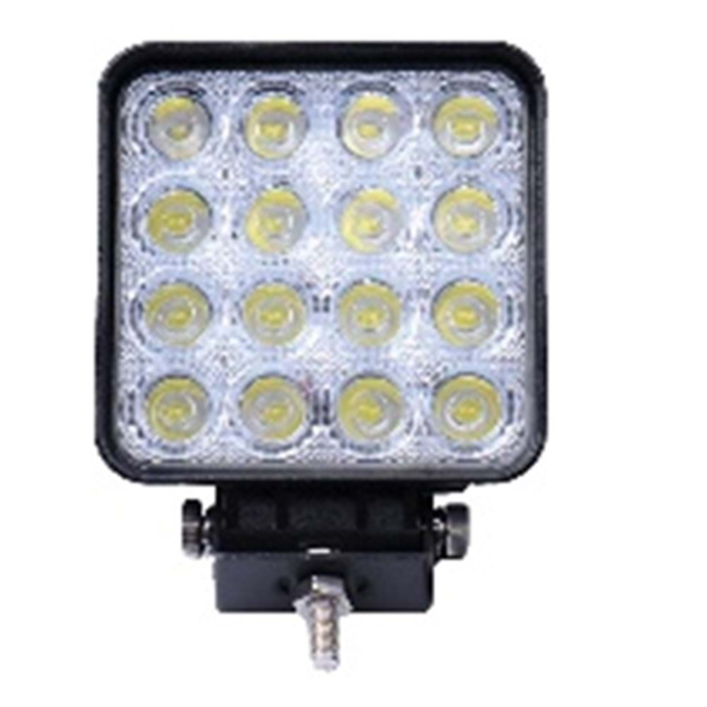 LED KARE ÇALIŞMA LAMBASI 16 LED
