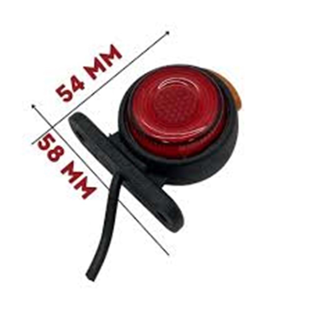 LED POZİSYON LAMBASI SARI-KIRMIZI