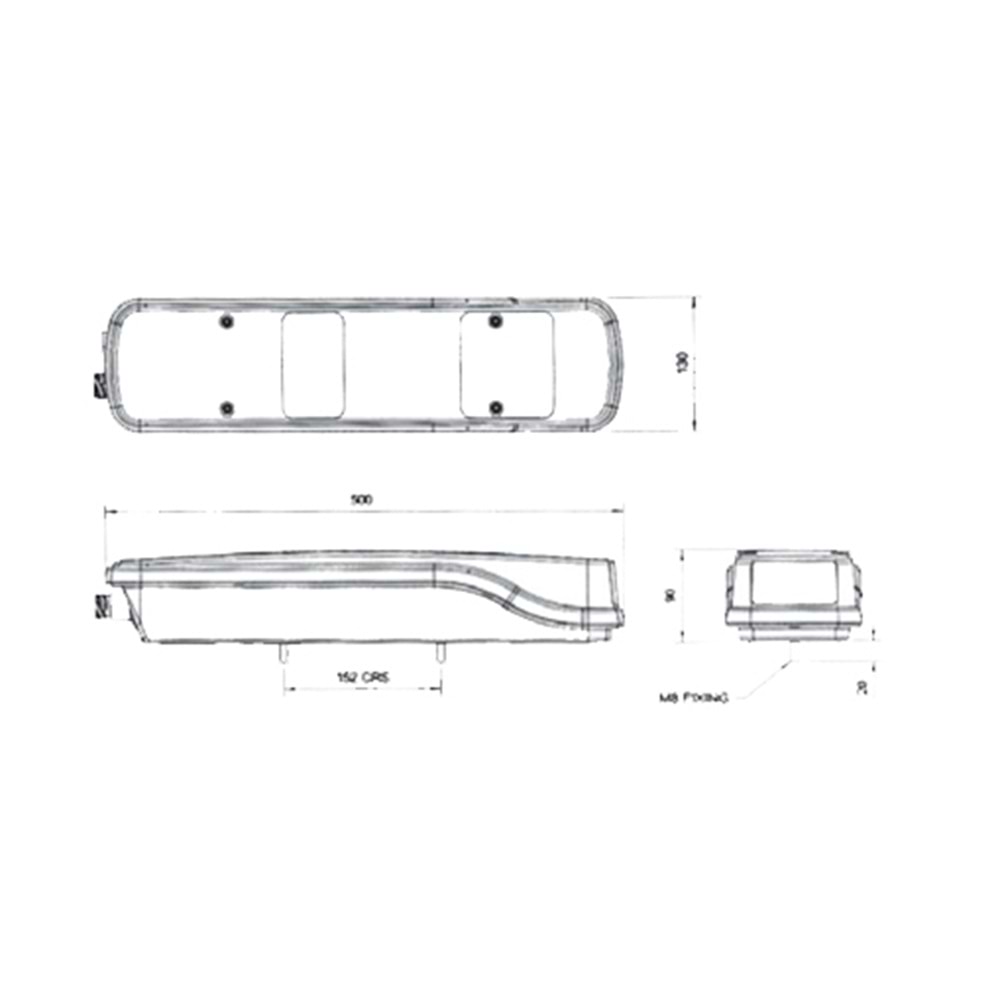 FH-FM BÜYÜK 2005 VOLVO ÇEKİCİ STOP CAMI E
