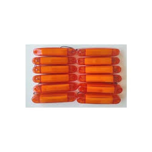 12V PARMAK PAMAK LED TURUNCU