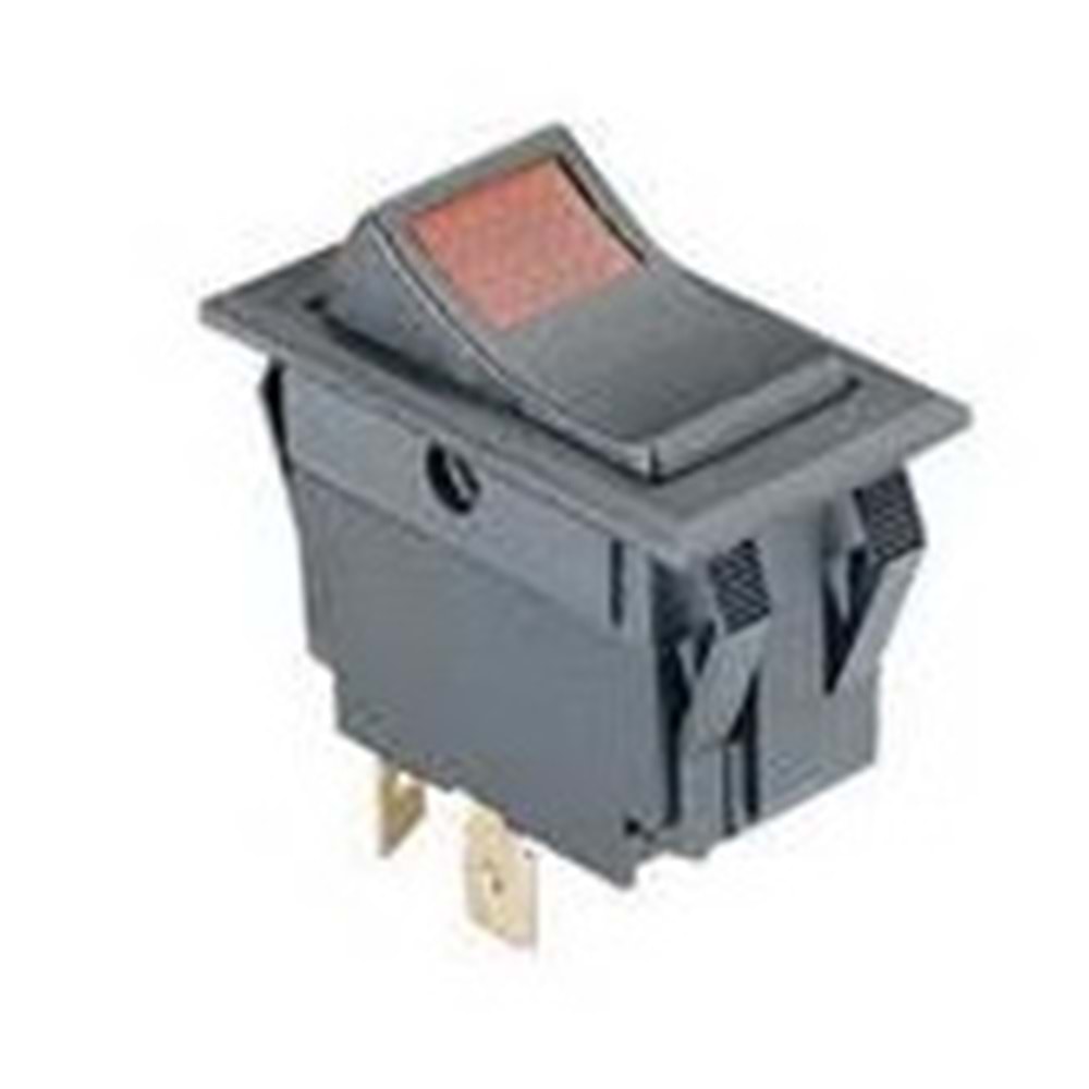 TUŞLU 24 V DÜĞME ON-OFF IŞIKLI ÇİFT DEVRE