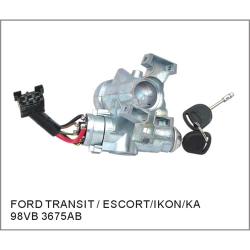 FR 340 KONTAK ANAHTARI KOMPLE FORD TRANSIT T12-15