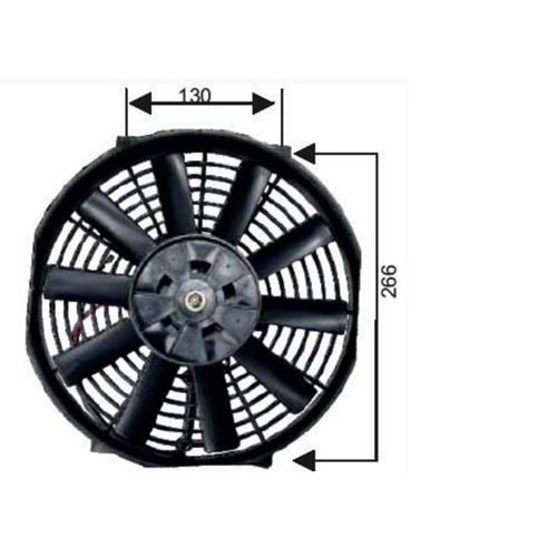 RFM 1190 FAN MOTORU 10,5 24V PERVANELİ DAR AYAK