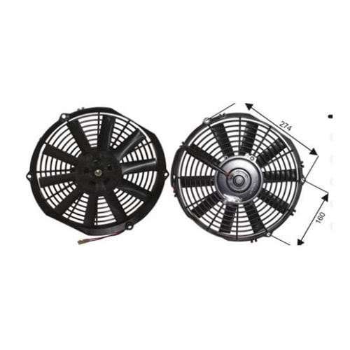 RFM 1100 FAN MOTORU 11 12V PERVANELİ