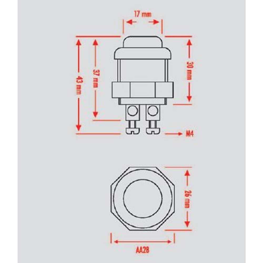 ELO MARŞ BUTONU SARI