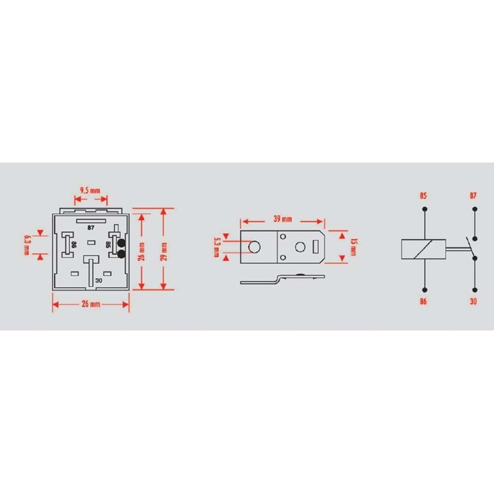 ELO 70 AMPER MİNİ RÖLE 12 V(YENİ) 201006001