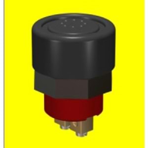 PLASTİK BUTON KIRMIZI MARINE