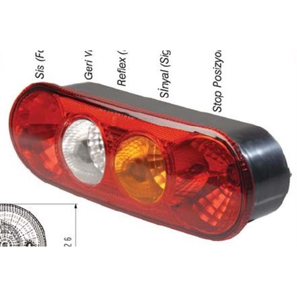 UNISTOP 2 12V FREN POZİSYON SİNY.SİS GERİ VİTES