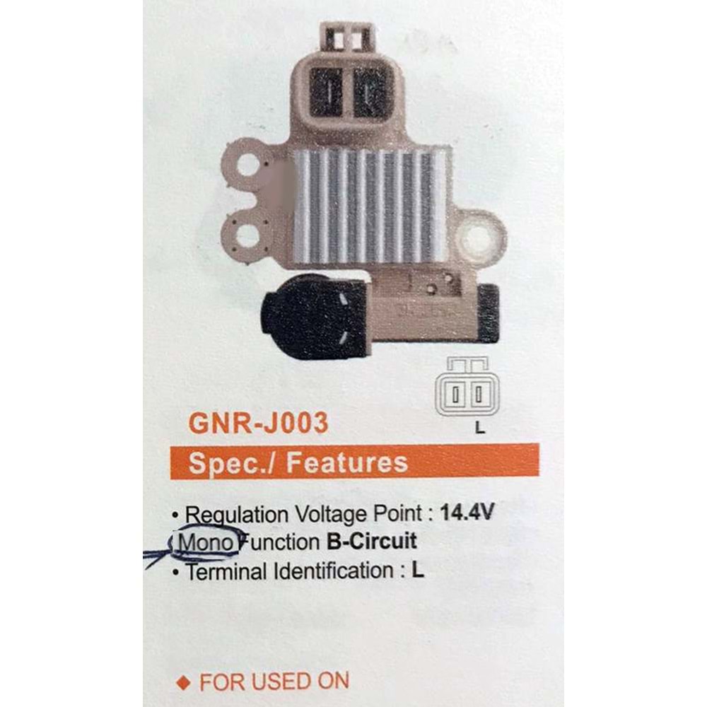 KONJ. 12V DEMKO JEHCO (MONO) (L, S)