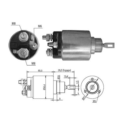 M.OTOM.BOSCH TİP V347 BÜYÜK G. PEUGEOT CITROEN 977