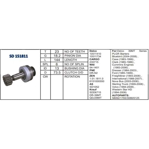 M.DİŞLİSİ DELCO 39 MT PROF. 827 12D PG180