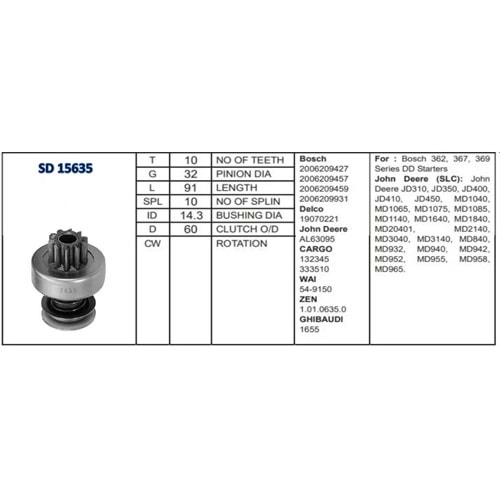 M.DİŞLİSİ 10 DİŞ JOHN DEERE BİÇER DÖVER