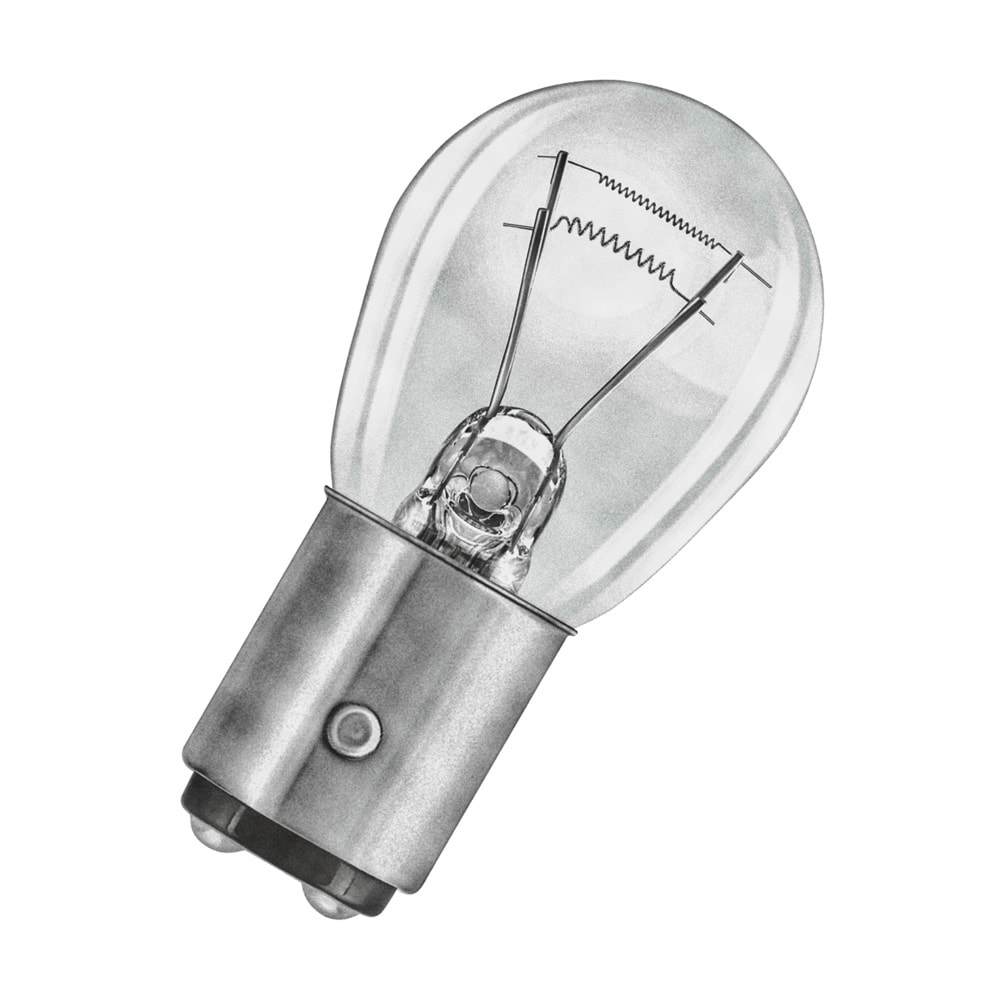 HEJALUX 24V 21/5W 1016 ÇİFT DUY ÇAPRAZ P21/5W