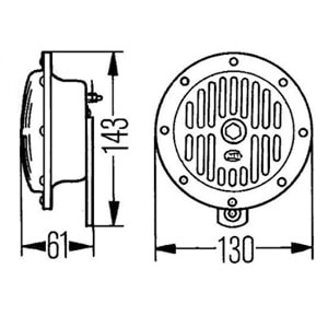 KORNA 12 V SUPERTON İNCE 380 HZ TEK
