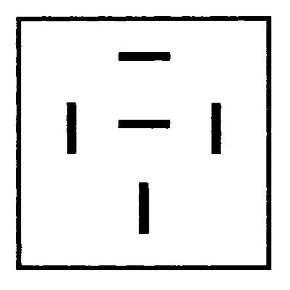 RÖLE, 5 UÇLU SAPLI 24 V 30/15A 520091-332411
