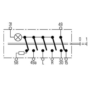 FLAŞÖR ANAHTARI 303 304 403 2521